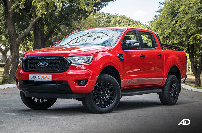 ford ranger fx4 front quarter exterior philippines