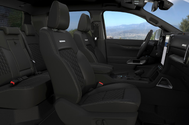 Ford Ranger Platinum Interior 3