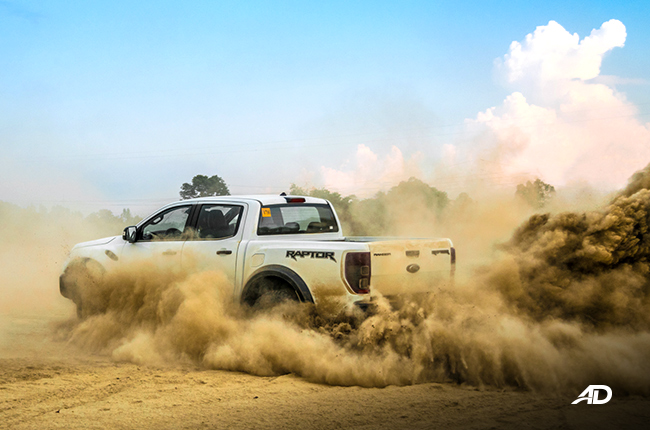 Ford Ranger Raptor Dust