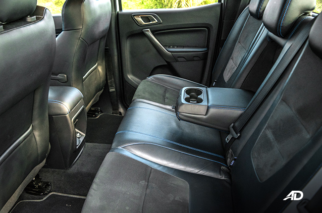 ford ranger raptor interior