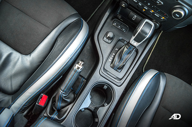 Ford Ranger Raptor interior road test