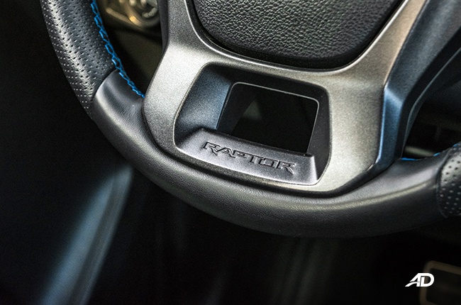 Ford Ranger Raptor Logo Steering Wheel