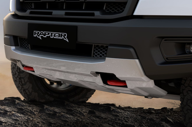 Ford Ranger Raptor X Front tow hooks