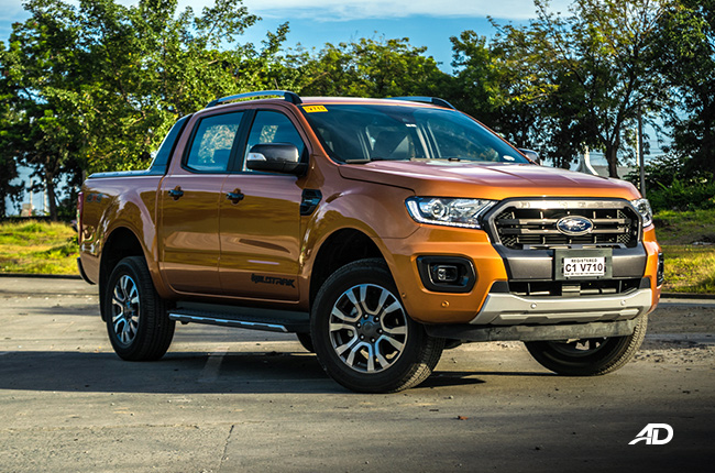 ford ranger wildtrak biturbo review road test front quarter exterior design philippines