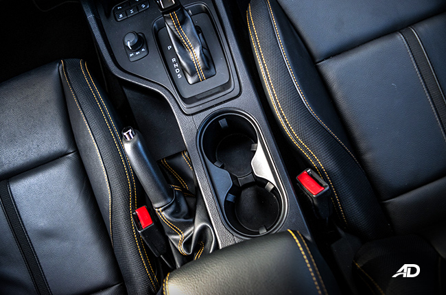 Ford ranger wildtrak interior