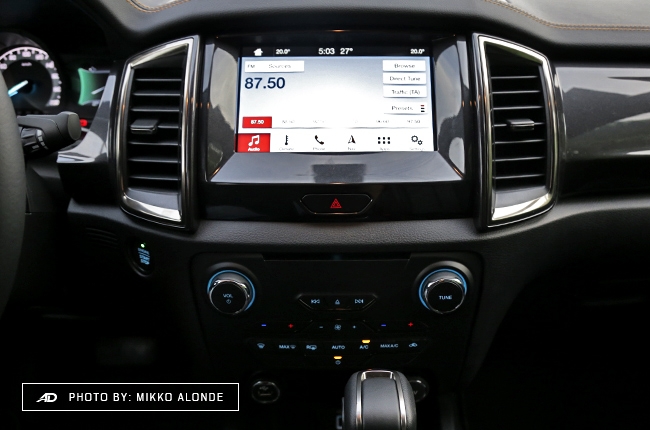 Ford Ranger Wildtrak technology gallery 3