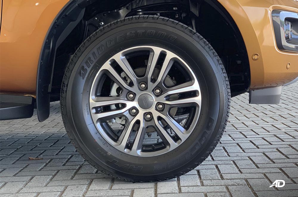 Ford Ranger wildtrak wheel update
