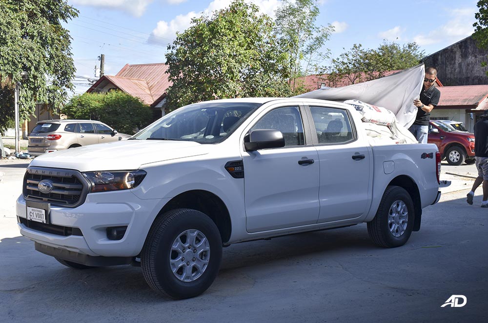Ford Ranger XLS rice mill load cover