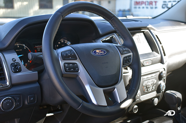 Ford Ranger XLT steering