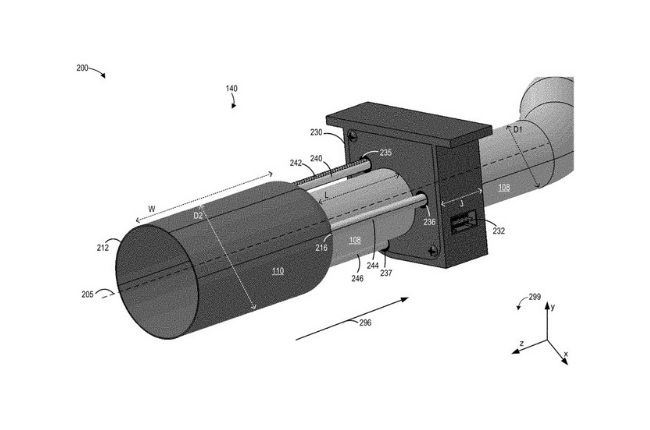 Ford retractable exhaust system