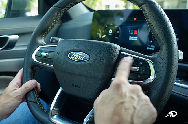 Ford Territory Hybrid Steering Wheel