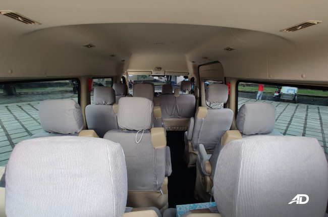 Foton Toano Interior Passenger Headroom