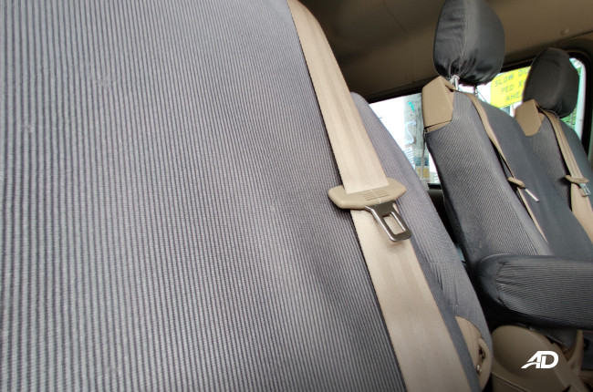 Foton Toano Philippines 3pt seatbelts 