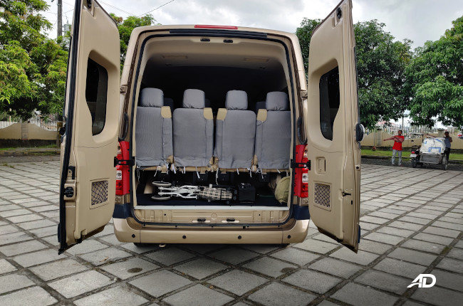 Foton Toano Philippines Exterior Rear Door and Cargo Area