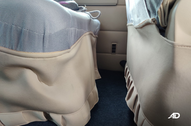 Foton Toano Philippines Interior 4th row legroom