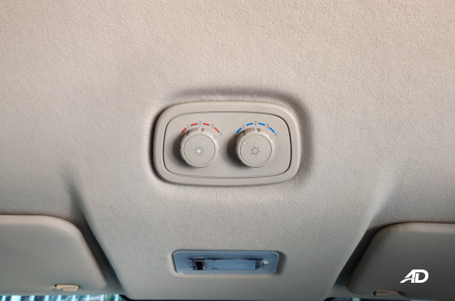 Foton Toano Philippines interior Rear Aircon Controls