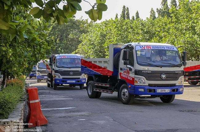 Foton Tornado 4.4C Mini Dump Truck for Valenzuela City