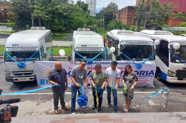 Fuso Canter Commute BYAHE Turnover Ceremony