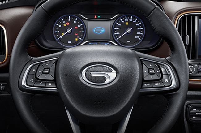gac gs3 top-of-the-line launch philippines steering wheel