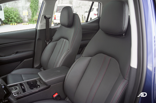 GAC GS4 front seats