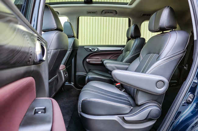 GAC M6 Pro Second Row