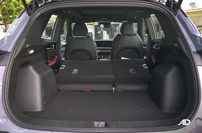 Geely Coolray Exterior Trunk 2nd Row Folded