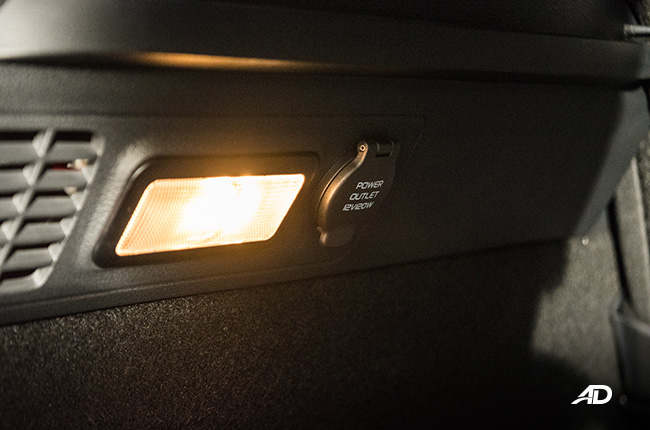 geely coolray road test review interior cargo lights outlet power