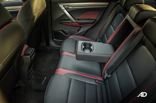 geely coolray road test review interior rear seats philippines