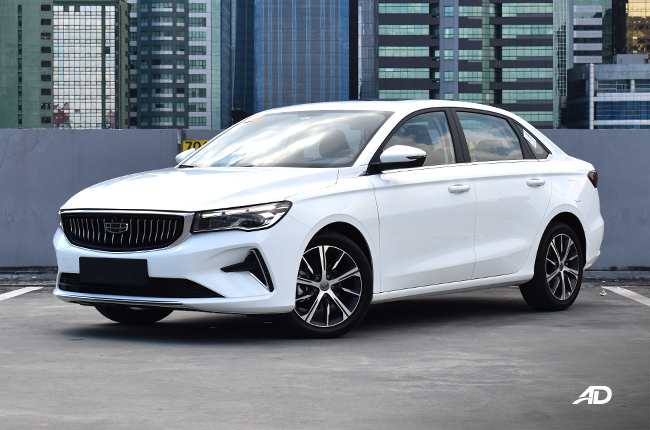 Geely Emgrand front quarter