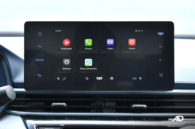 Geely Emgrand  infotainment system