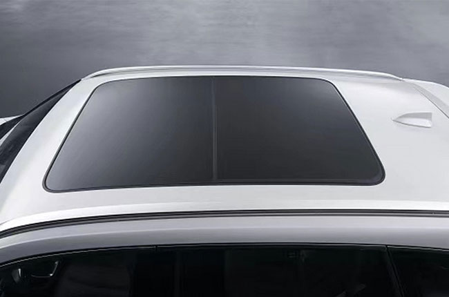 Geely KX11 leaked photos panoramic sunroof 