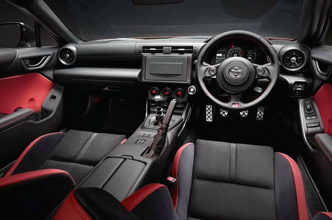 GR86 40th Anniversary Edition Interior