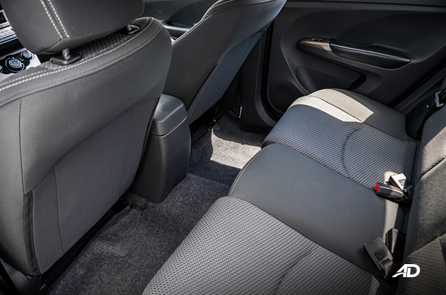 Haima M3 Rear passenger space