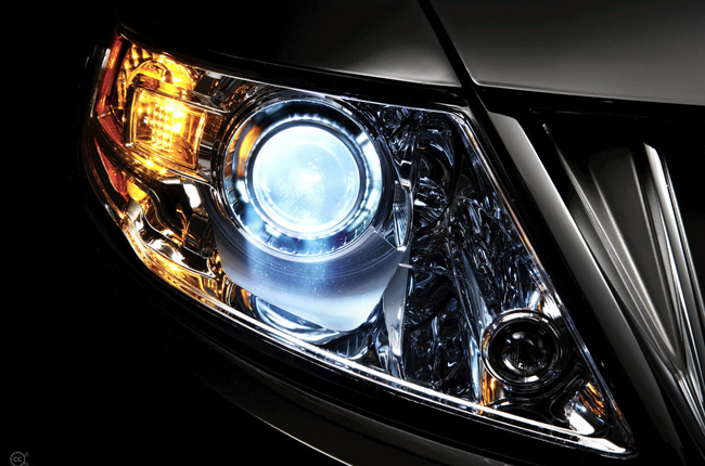 Car headlights clearance