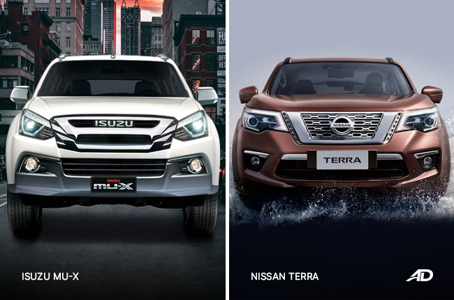 Head-to-Head: Isuzu mu-X vs. Nissan Terra