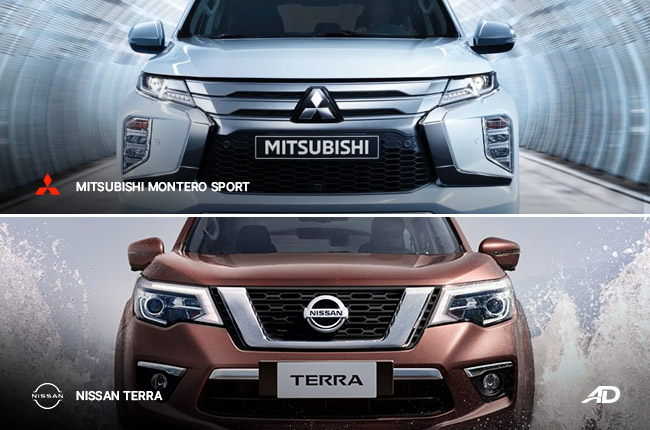 Head to Head: Nissan Terra vs Mitsubishi Montero Sport power