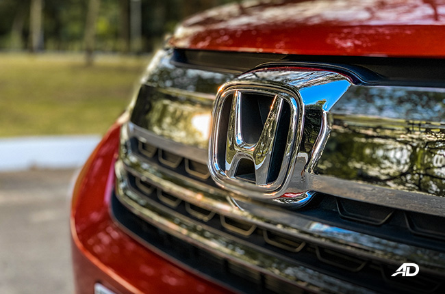 honda br-v road test review badge exterior