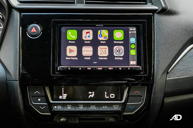 honda br-v road test review infotainment system interior philippines