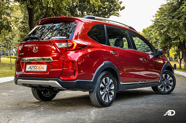 honda br-v road test review rear quarter exterior