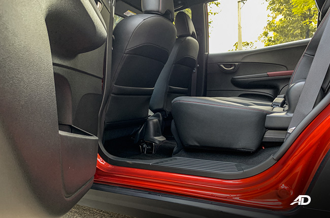 honda br-v road test review second row philippines