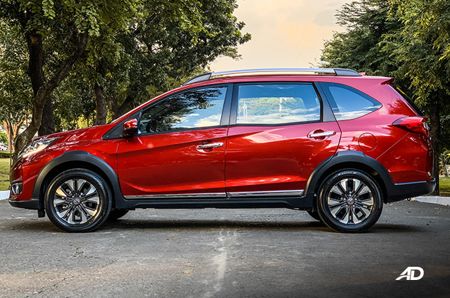honda br-v road test review side exterior