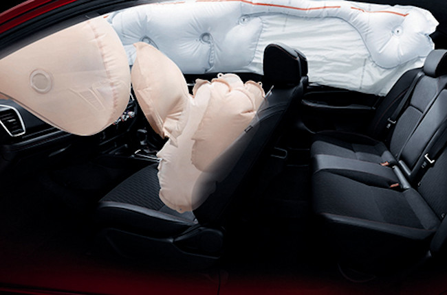 Honda City airbags
