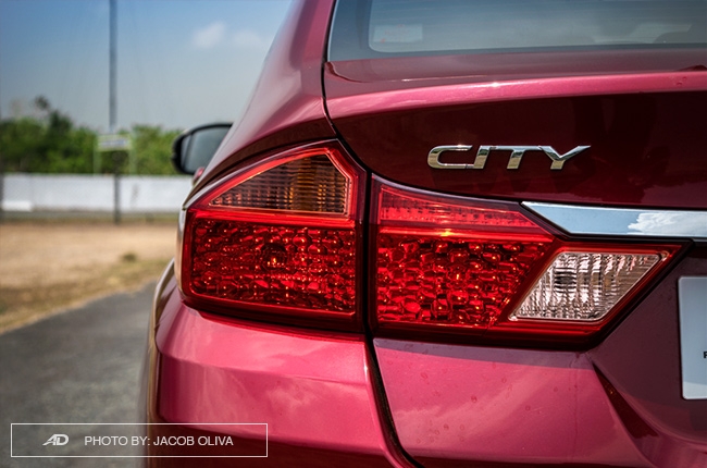 Honda City Exterior Rear Badge and Taillight 