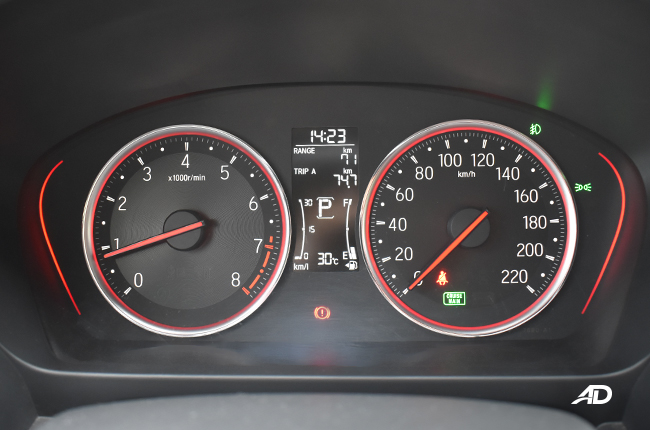 Honda City gauge cluster