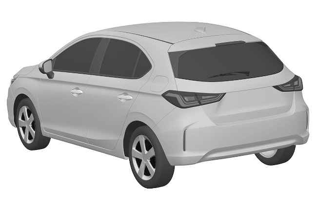Honda City Hatchback Patent images 