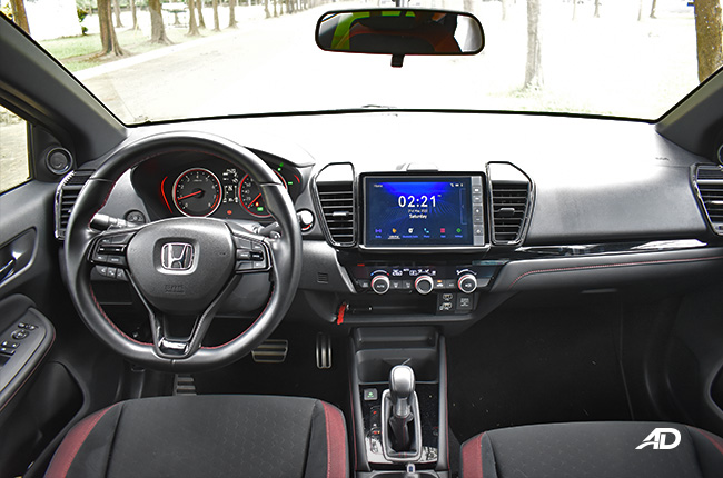 Honda City Hatchback roadtest interior dashboard