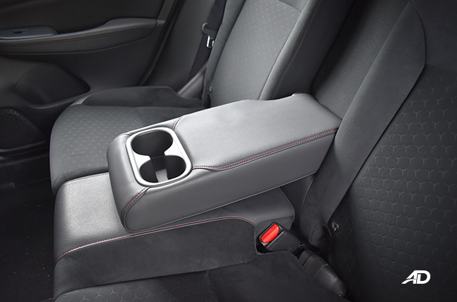 Honda City Hatchback roadtest interior second row