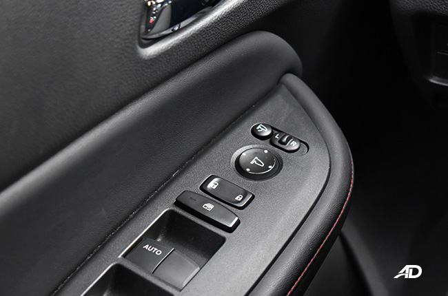 Honda City Hatchback roadtest interior window controls