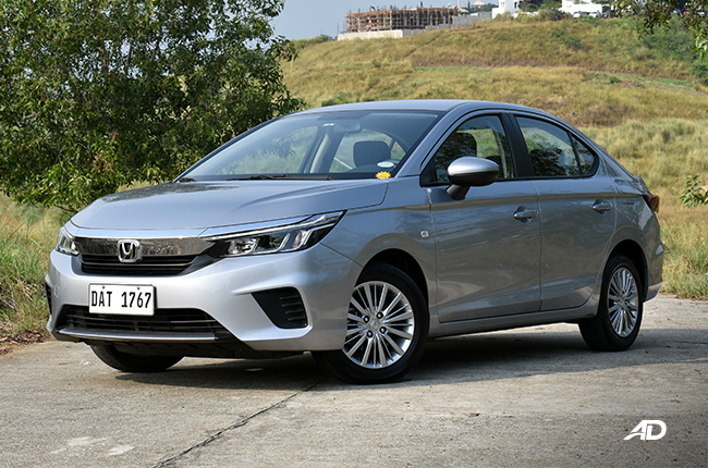 Honda City S CVT front quarter