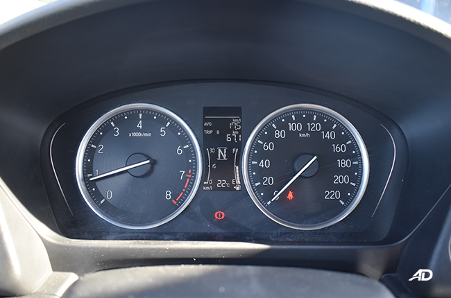 Honda City S gauge cluster